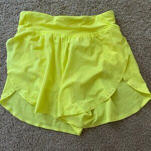 Lululemon Fast and Free Reflective High-Rise Classic-Fit Short 3" Electric Lemon